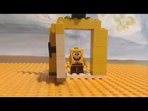 LEGO SpongeBob stop motion: “Big Pink Loser”