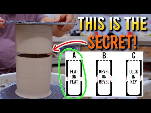 Struggling With Tall Pots? How to Throw Tall Forms With Cylinder Stacking Part 1