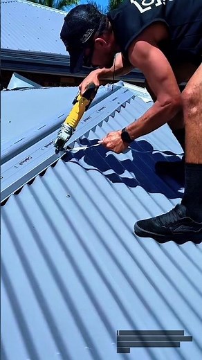 Precision Cutting on Metal Roofing Panels