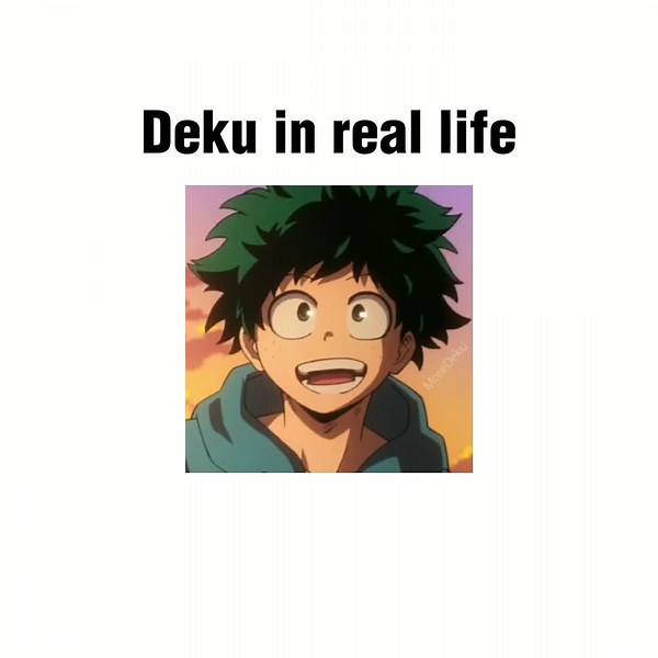 Deku in real life #mha #deku #anime #fyp #foryou #dekulvl TikTok