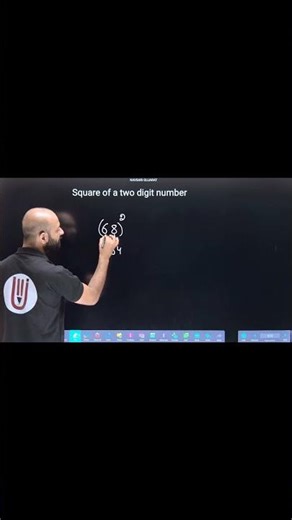 2 Digit Number Square in Seconds | Maths Short Trick #shorts