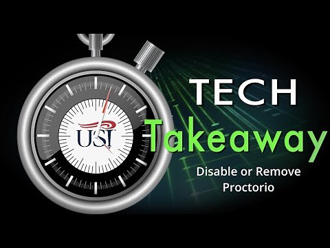 How to Disable or Remove Proctorio from a Course