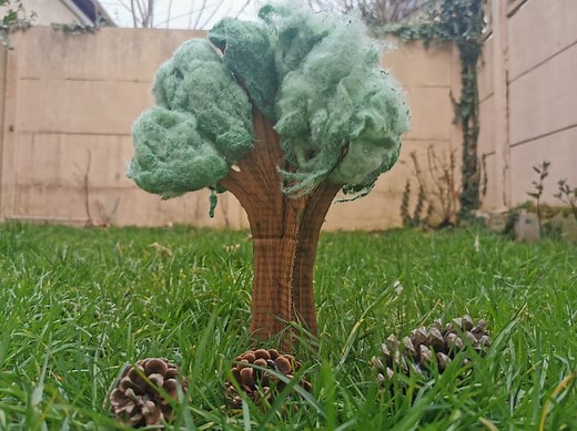 Fabriquer un arbre en carton