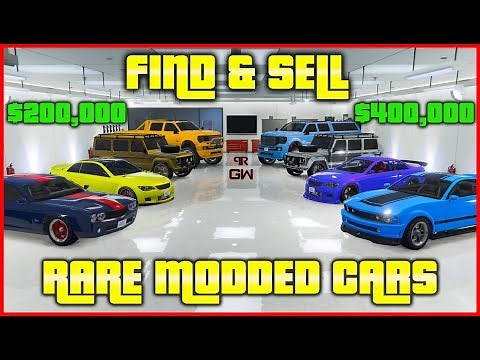 How to Find & Sell top RARE Modded cars in GTA Online (Spawn locations) Make Money FAST & EASY