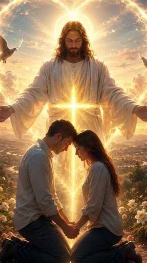 Cuando Dios toca dos corazones, el amor encuentra un nuevo comienzo. Cuando todo parece perdido, Dios aún puede obrar en los corazones. Si hoy atraviesas una separación, ora con fe, entrega tu dolor al Señor y permite que Él sane lo que solo Su amor puede sanar. Escribe “Amén” si confías en Dios y comparte esta oración con quien necesite esperanza. #DiosEsAmor #OraciónDeSanación #Restauración #FeEnDios #Esperanza