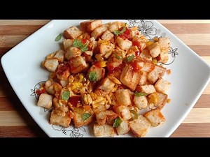 Healthy bread Nasta Recipe।।Quick and Easy bread breakfast।। Bread Nasta Recipe।।Breakfast recipe।
