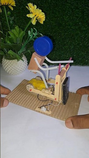 Electric Step Exercise Machine #dc #motor #schoolproject #youtubevideo