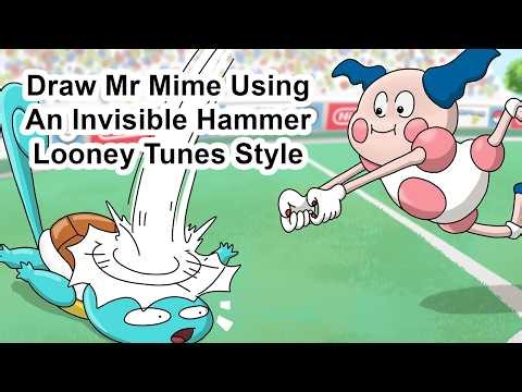 Animator First time drawing Mr Mime