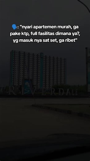 Promo Sewa Apartemen Riverdale Cikarang