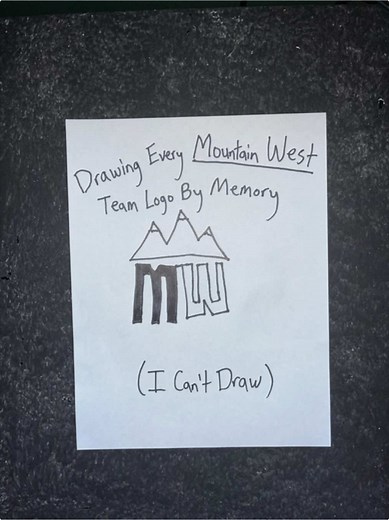 Drawing Mountain West Team Logos from Memory