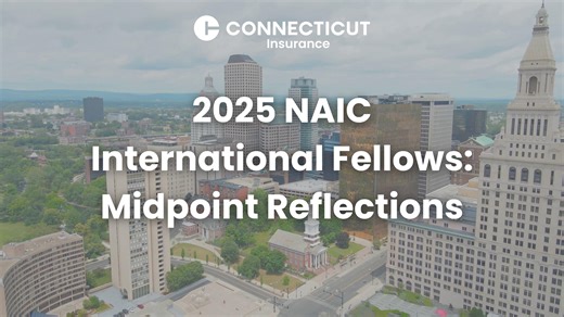 We’re continuing our 2025 NAIC International Fellows Series with Asmati Gulordava from the Insurance State Supervision Service of Georgia! Asmati reflects on her fellowship experience so far, sharing what she’s most looking forward to, any surprising insights she’s gained, and what she’s enjoyed doing for fun while exploring Connecticut. #NAICFellows #CT #Connecticut #NAIC #NAICInternationalFellows | Connecticut Insurance Department