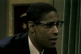 TonyBrownsJournal.com Presents ... Denzel Washington as Malcolm X -- Part 2 -- When The Chickens Came Home To Roost. Decades, before Hollywood discovered this perennial Academy Award Winner, his 1982 performance on Tony Brown’s Journal as Malcolm X (the physical resemblance is stunning), marked the striving actor, young Denzel Washington’s place in history. It was his first performance before a national audience, thanks to stage producer Woodie King, Jr. The New York Off-Broadway play, produced 