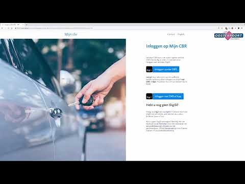 Inloggen op Mijn.cbr.nl
