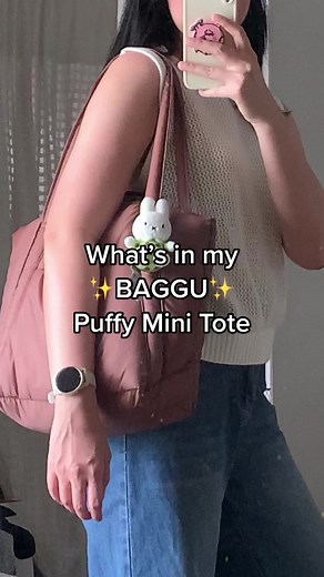 Explore the Stylish BAGGU Puffy Mini Tote for Everyday Use