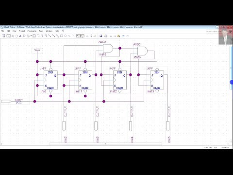 Altera CPLD Basic Tutorial (Case : Synchronous Up Counter 4 Bit)