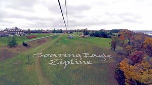 With speeds almost 30 MPH the Soaring Eagle Zipline is a new fan favorite! Experience summer at #chestnutmtn! | Chestnut Mountain Resort