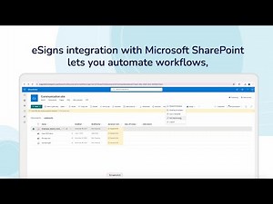eSign for Microsoft SharePoint - eSign Integrations