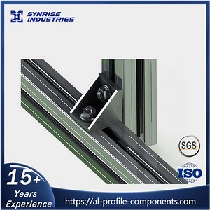 [Hot Item] Aluminum Profile Connector Bracket Hardware T Slot Aluminium Angle Corner Die Cast Corner Joint Bracket