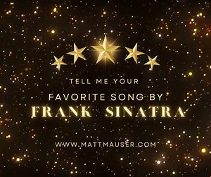 Leave a comment with your favorite Sinatra song, then head over to https://bit.ly/breaimprov121122 for tickets to my show at Brea Improv on Sunday, December 11, 2022 at 7 p.m.! | Matt Mauser