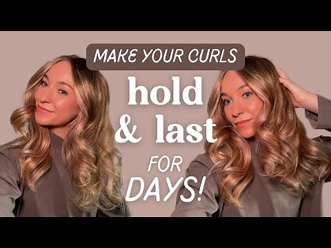 How To Make Your Curls Last Longer | Hairdresser Tips