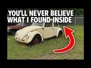 Bringing Home a Rare 1967 VW Bug — You Won’t Believe What I Found Inside!