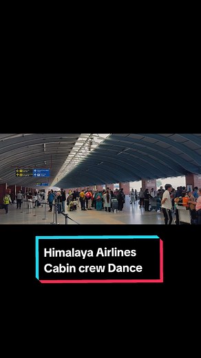 Himalaya Airlines Cabin Crew Flash Mob Performance 2024