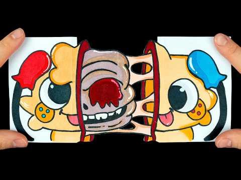 Paper Craft Idea for Drawing boss Goob | Dandy's World