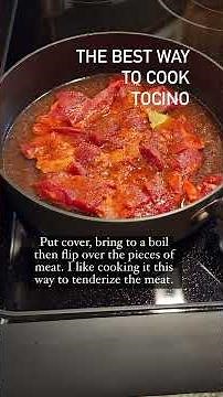 This is how I cook Tocino
