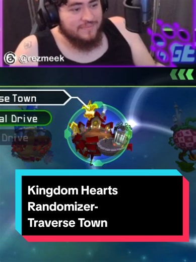 Randomizer makes these cutscenes goofier than Goofy #kingdomhearts #randomizer #twitch #streamer #clips