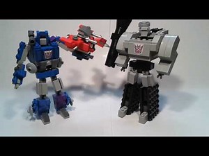 Lego Transformer Fall of Cybertron Soundwave with Laserbeak #18