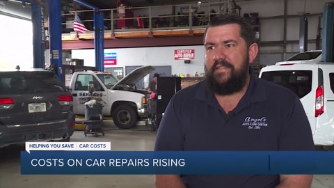 Why are car repair costs increasing?
