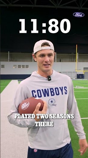 Brandon Aubrey talks about his NFL journey in 23 seconds! @drpepper