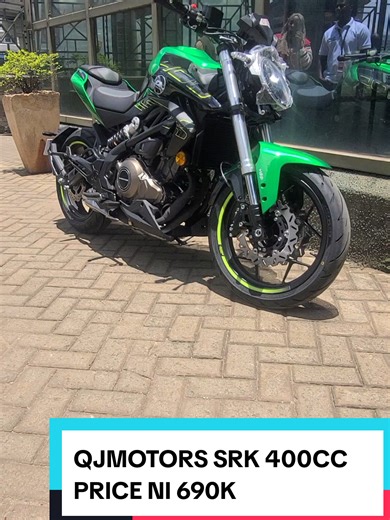 QJ SRK 400cc: Maelezo na Bei ya Pikipiki Hii