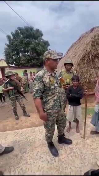 BSF soldiers in border areas of West Bengal to the villagers : "If anyone threatens you, come to us. We have set up camps at each and every location.If anyone intimidates you, we will not leave him even capable of voting himself."Didi, you listening ??