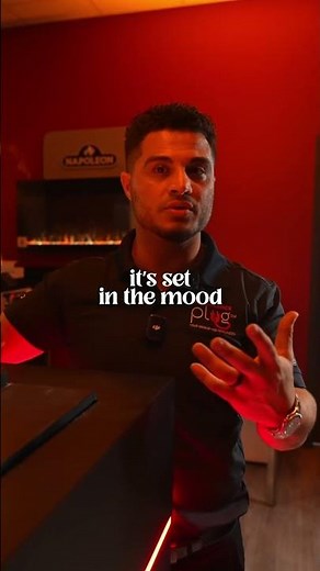 This Fireplace Has NO Flame… But Looks 100% Real 🔥 Dimplex Optimyst Water Vapor Fireplace