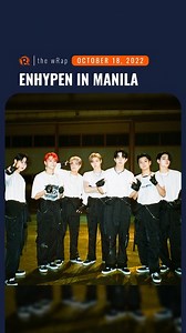 Filipino ENGENEs, this is it! K-pop boy group ENHYPEN is bringing their MANIFESTO world tour to the Philippines. Full story: https://www.rappler.com/entertainment/music/enhypen-coming-manila-manifesto-concert-february-2023/ | Rappler