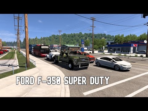 Ford F-350 Gameplay! | American Truck Simulator | **FREE MOD**