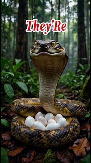 “This Snake Builds a Nest and Guards 40 Eggs