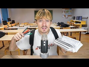 ASMR IN SCHOOL 📚