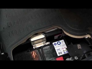 Peugeot Expert Citroen Jumpy Battery Location