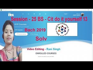 Era 2019 Session 25 BS Cit Do it Yourself 13