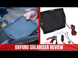 The Oxford Solariser: Solar-Powered 12V Motorcycle Battery Charger for Year-Round Use! Does It Work?