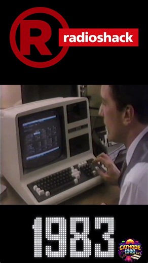 💾 Step into the future of home computing with the TRS-80 Model 4!Back in 1983