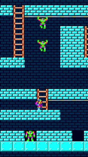 Classic Lode Runner Gameplay