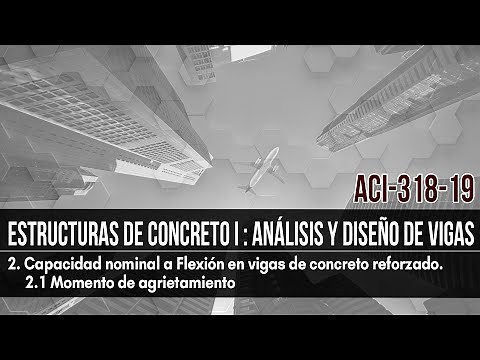 Momento de Agrietamiento en una viga de concreto reforzado