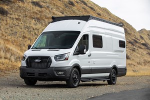This Custom Camper Van Is a Timeless Home on Wheels With a Flexible Interior Design