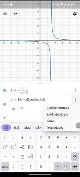 28) Límites laterales y límites con Geogebra. #matematica #cálculo