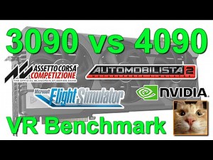 Nvidia 3090 vs 4090 VR Benchmarks & Sim Comparisons | 8kx | Quest Pro | Quest 2 | Pico 3 | Pico 4