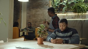 Waiter taking customer order in the restaurant - Free Stock Video