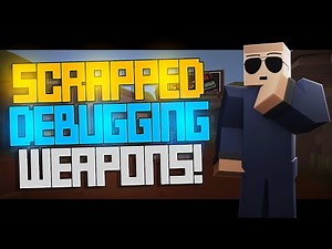 Scrapped Debugging Weapons! - Krunker
